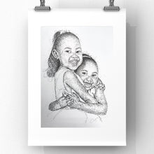 Load image into Gallery viewer, Scribble Portrait