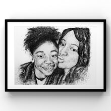 Load image into Gallery viewer, Scribble Portrait