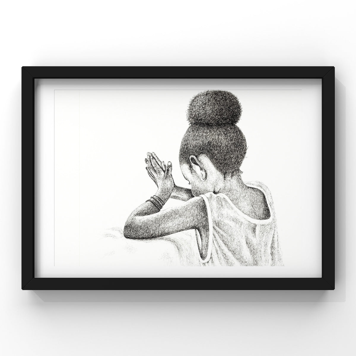 In Jesus Name We Pray (Scribbled Ink)