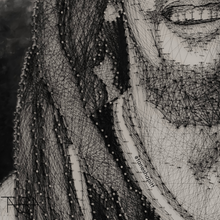 Load image into Gallery viewer, String Art Portrait of Bob Marley
