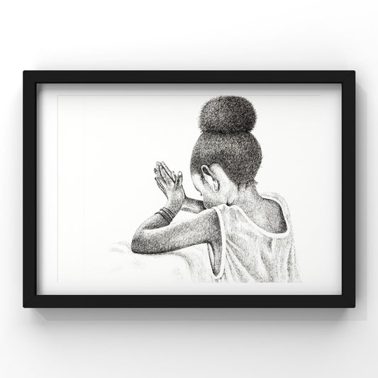 In Jesus Name We Pray (Scribbled Ink)