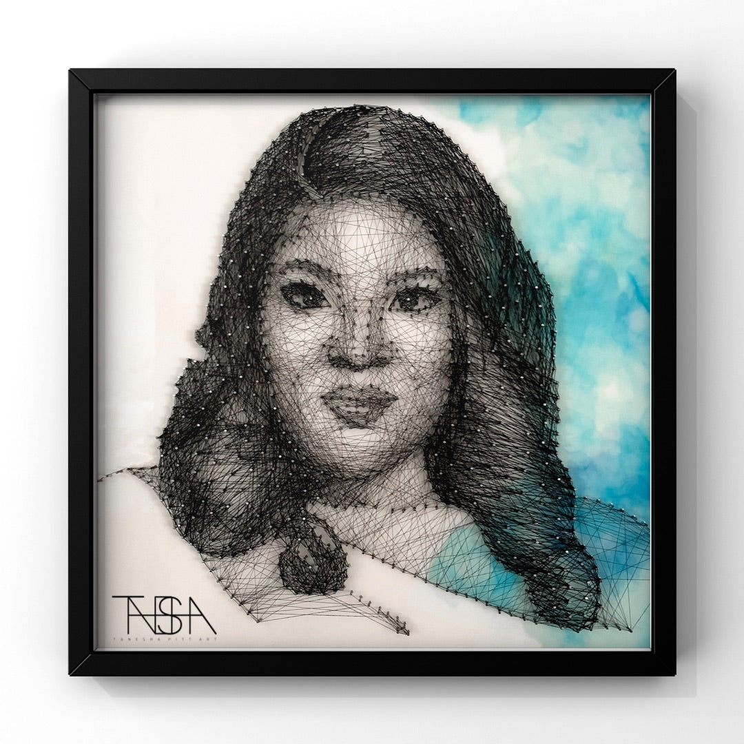 Adult String Art Portrait