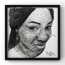 Load image into Gallery viewer, Adult String Art Portrait
