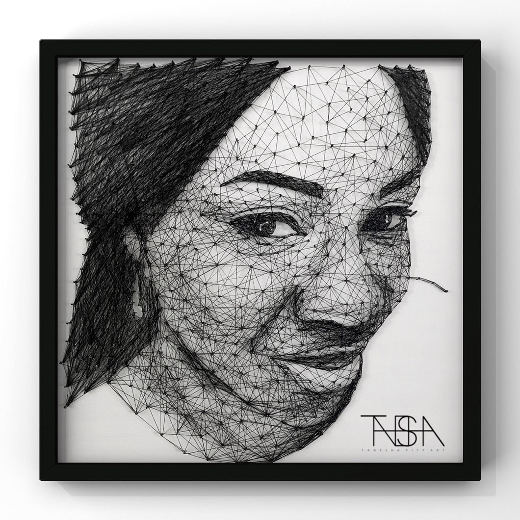 Adult String Art Portrait